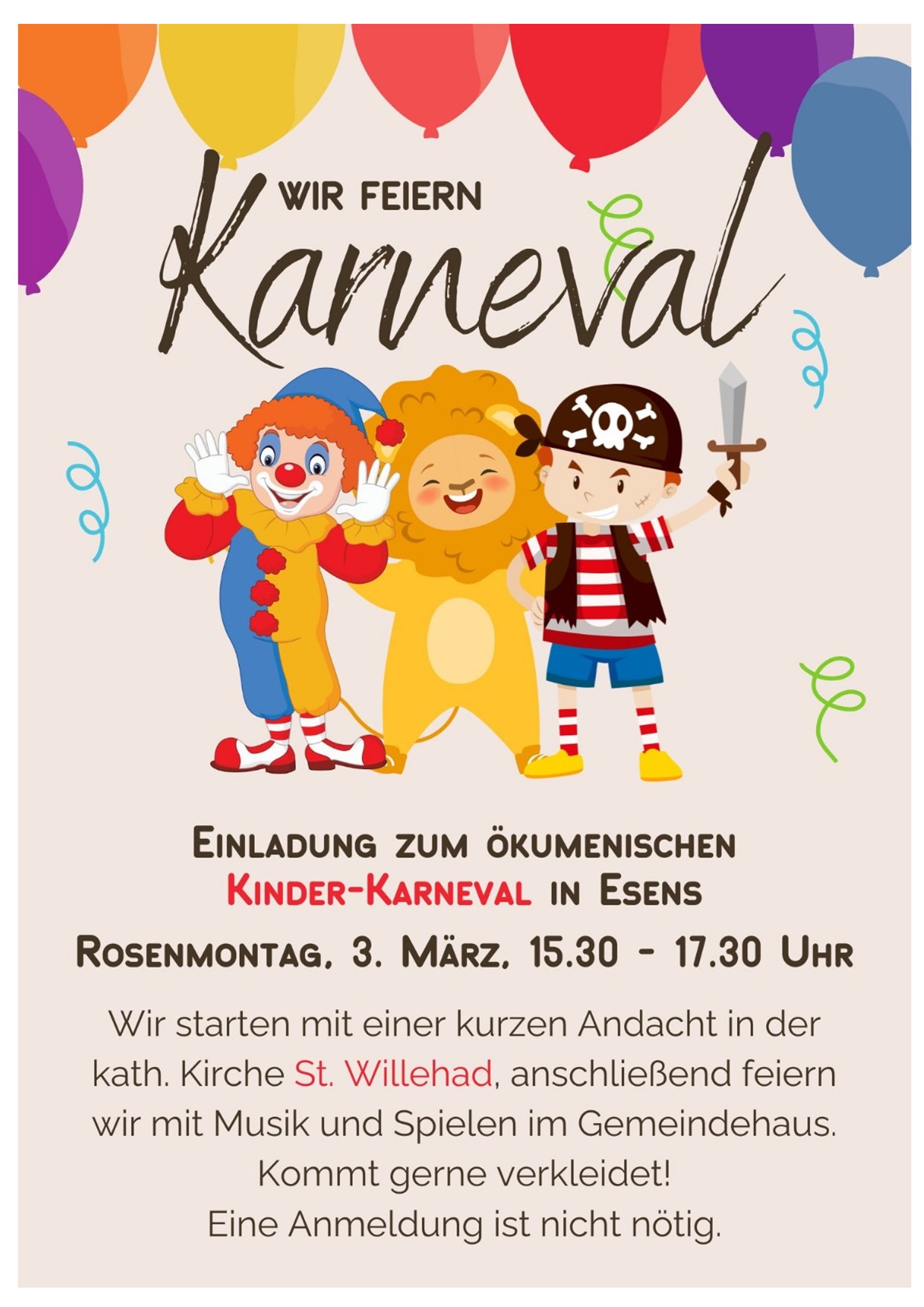 Kinder - Karneval